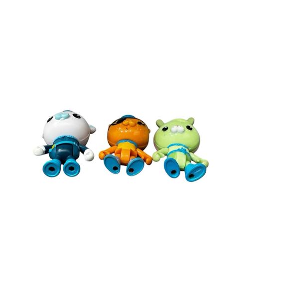 Disney Fisher-Price Octonauts: Professor Inkling Tweak Capt. Barnacles Kwazii - Picture 7 of 8